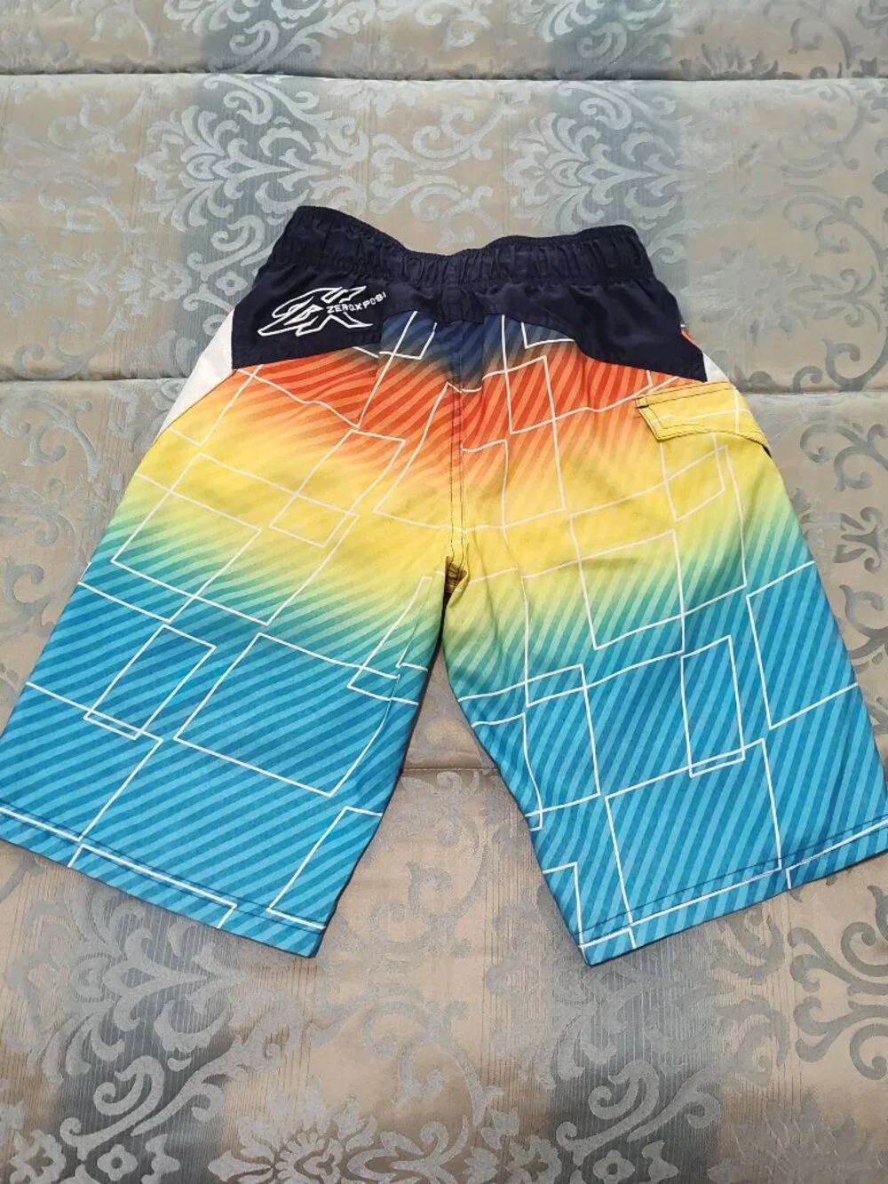 ZeroXposur boy's swim trunks, VG used condition, size 8